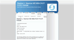 Desktop Screenshot of drnewman.org